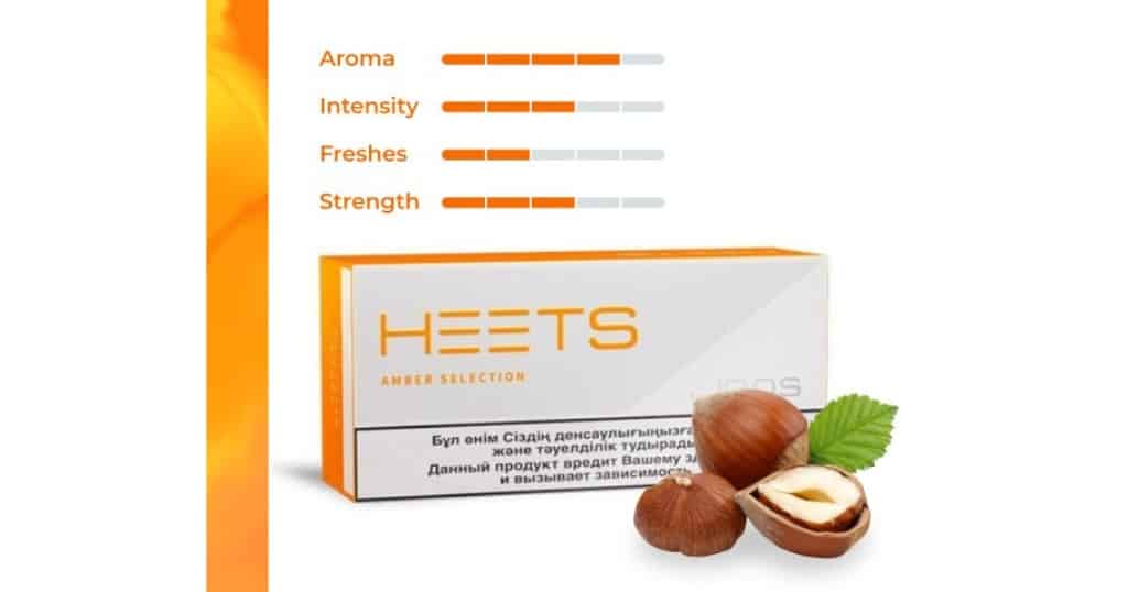 IQOS HEETS Amber Selection Dubai